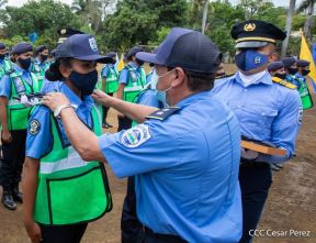 Acto de clausura del Primer Curso Básico de Policía del año 2021