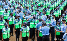 Acto de clausura del Primer Curso Básico de Policía del año 2021