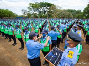 Acto de clausura del Primer Curso Básico de Policía del año 2021