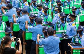 Acto de clausura del Primer Curso Básico de Policía del año 2021
