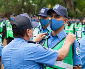 Acto de clausura del Primer Curso Básico de Policía del año 2021
