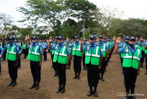 Acto de clausura del Primer Curso Básico de Policía del año 2021