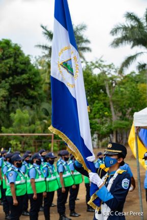 Acto de clausura del Primer Curso Básico de Policía del año 2021