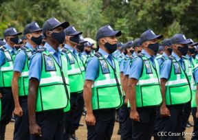 Acto de clausura del Primer Curso Básico de Policía del año 2021