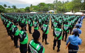 Acto de clausura del Primer Curso Básico de Policía del año 2021