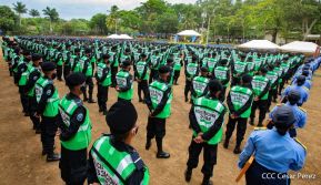 Acto de clausura del Primer Curso Básico de Policía del año 2021