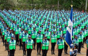 Acto de clausura del Primer Curso Básico de Policía del año 2021