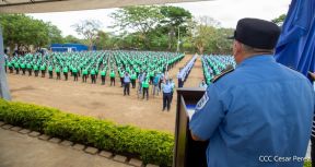 Acto de clausura del Primer Curso Básico de Policía del año 2021
