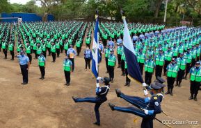 Acto de clausura del Primer Curso Básico de Policía del año 2021