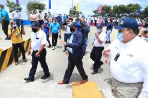 EPN inauguró ampliación y mejoramiento del Puerto San Jorge