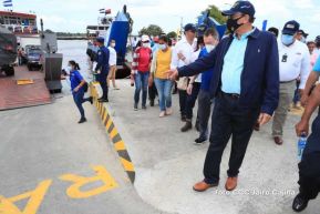 EPN inauguró ampliación y mejoramiento del Puerto San Jorge