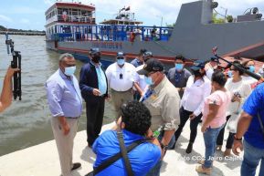 EPN inauguró ampliación y mejoramiento del Puerto San Jorge