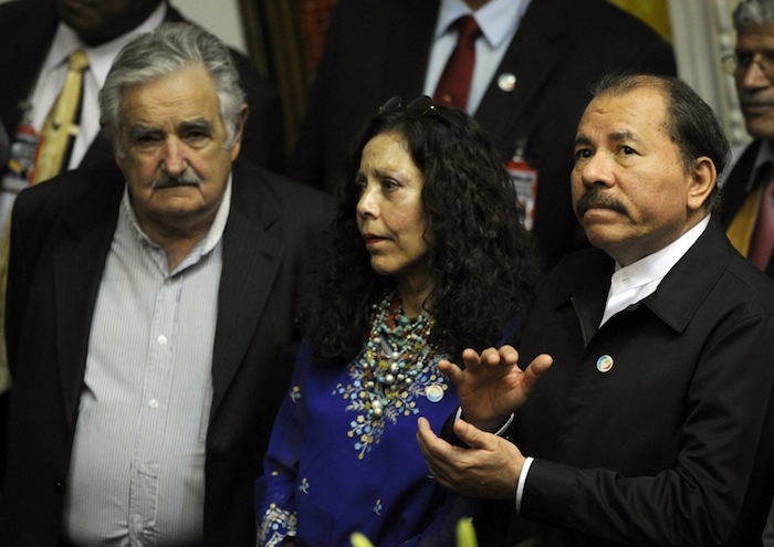 Daniel y Rosario en juramentación de Nicolás Maduro