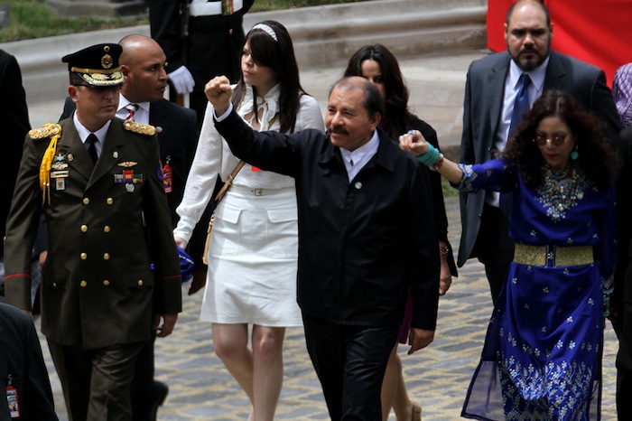 Daniel y Rosario en juramentación de Nicolás Maduro