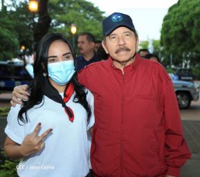 Acto del 85 aniversario del natalicio del Comandante Carlos Fonseca Amador 