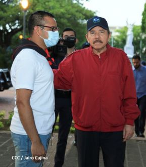 Acto del 85 aniversario del natalicio del Comandante Carlos Fonseca Amador 