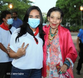 Acto del 85 aniversario del natalicio del Comandante Carlos Fonseca Amador 