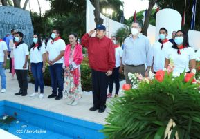 Acto del 85 aniversario del natalicio del Comandante Carlos Fonseca Amador 