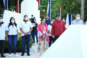 Acto del 85 aniversario del natalicio del Comandante Carlos Fonseca Amador 