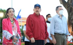 Acto del 85 aniversario del natalicio del Comandante Carlos Fonseca Amador 