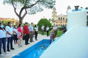 Acto del 85 aniversario del natalicio del Comandante Carlos Fonseca Amador 