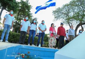 Acto del 85 aniversario del natalicio del Comandante Carlos Fonseca Amador 