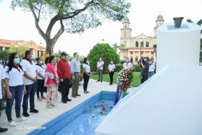 Acto del 85 aniversario del natalicio del Comandante Carlos Fonseca Amador 