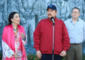 Acto del 85 aniversario del natalicio del Comandante Carlos Fonseca Amador 