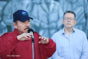 Acto del 85 aniversario del natalicio del Comandante Carlos Fonseca Amador 