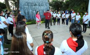 Acto del 85 aniversario del natalicio del Comandante Carlos Fonseca Amador 