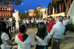 Acto del 85 aniversario del natalicio del Comandante Carlos Fonseca Amador 