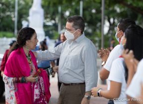 Acto del 85 aniversario del natalicio del Comandante Carlos Fonseca Amador 
