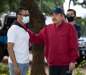 Acto del 85 aniversario del natalicio del Comandante Carlos Fonseca Amador 