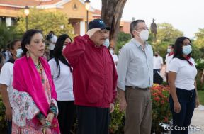 Acto del 85 aniversario del natalicio del Comandante Carlos Fonseca Amador 