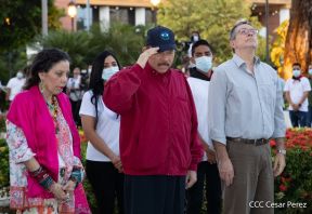 Acto del 85 aniversario del natalicio del Comandante Carlos Fonseca Amador 