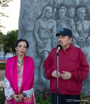 Acto del 85 aniversario del natalicio del Comandante Carlos Fonseca Amador 