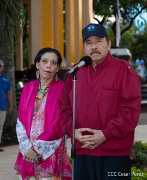 Acto del 85 aniversario del natalicio del Comandante Carlos Fonseca Amador 