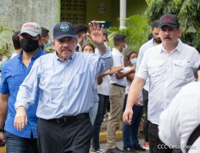 Presidente Daniel Ortega y Compañera Rosario Murillo participan en Verificación Ciudadana
