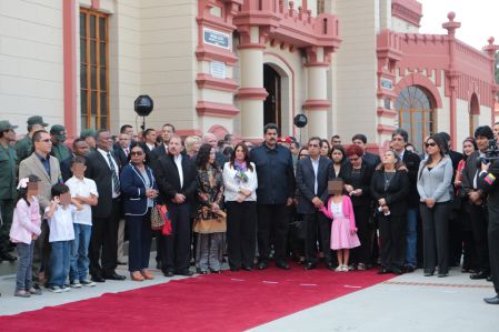 Presidente Daniel y Compañera Rosario participan en Homenaje a Chávez en Venezuela