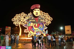 Nicaragua le canta al Comandante Eterno Hugo Chávez