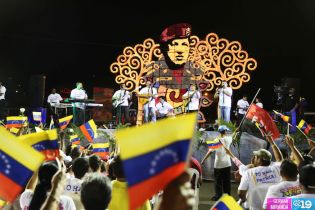 Nicaragua le canta al Comandante Eterno Hugo Chávez