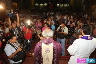 Cardenal Leopoldo Brenes ofrece Misa por Inicio de Cuaresma