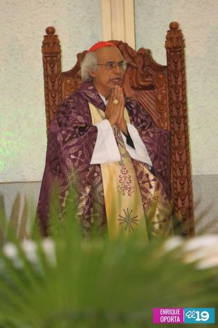 Cardenal Leopoldo Brenes ofrece Misa por Inicio de Cuaresma