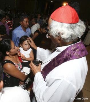 Cardenal Leopoldo Brenes ofrece Misa por Inicio de Cuaresma