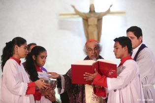 Cardenal Leopoldo Brenes ofrece Misa por Inicio de Cuaresma