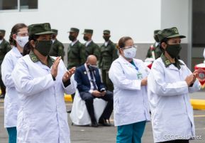 42 aniversario del Cuerpo Médico Militar de Nicaragua