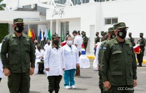 42 aniversario del Cuerpo Médico Militar de Nicaragua