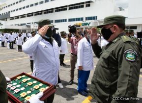 42 aniversario del Cuerpo Médico Militar de Nicaragua