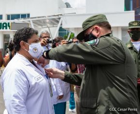 42 aniversario del Cuerpo Médico Militar de Nicaragua