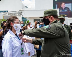 42 aniversario del Cuerpo Médico Militar de Nicaragua